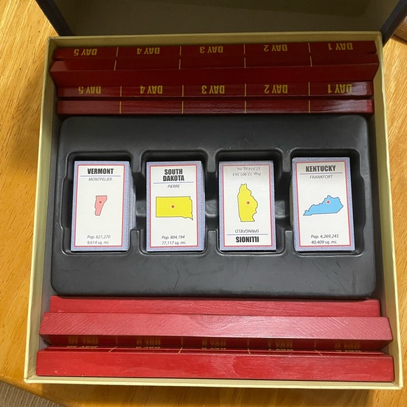 10 days in the USA Vintage Boardgame - Picture 4 of 9